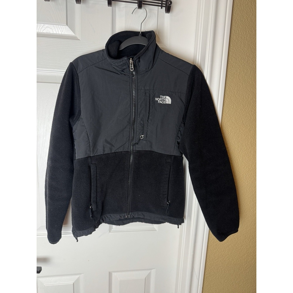 The North Face Denali Black Polartec Fleece Jacket Women's S Y2K Gorpcore cozy